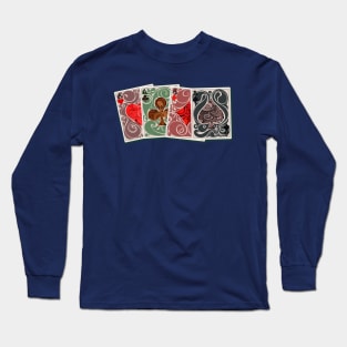 4 psychedelic aces Long Sleeve T-Shirt